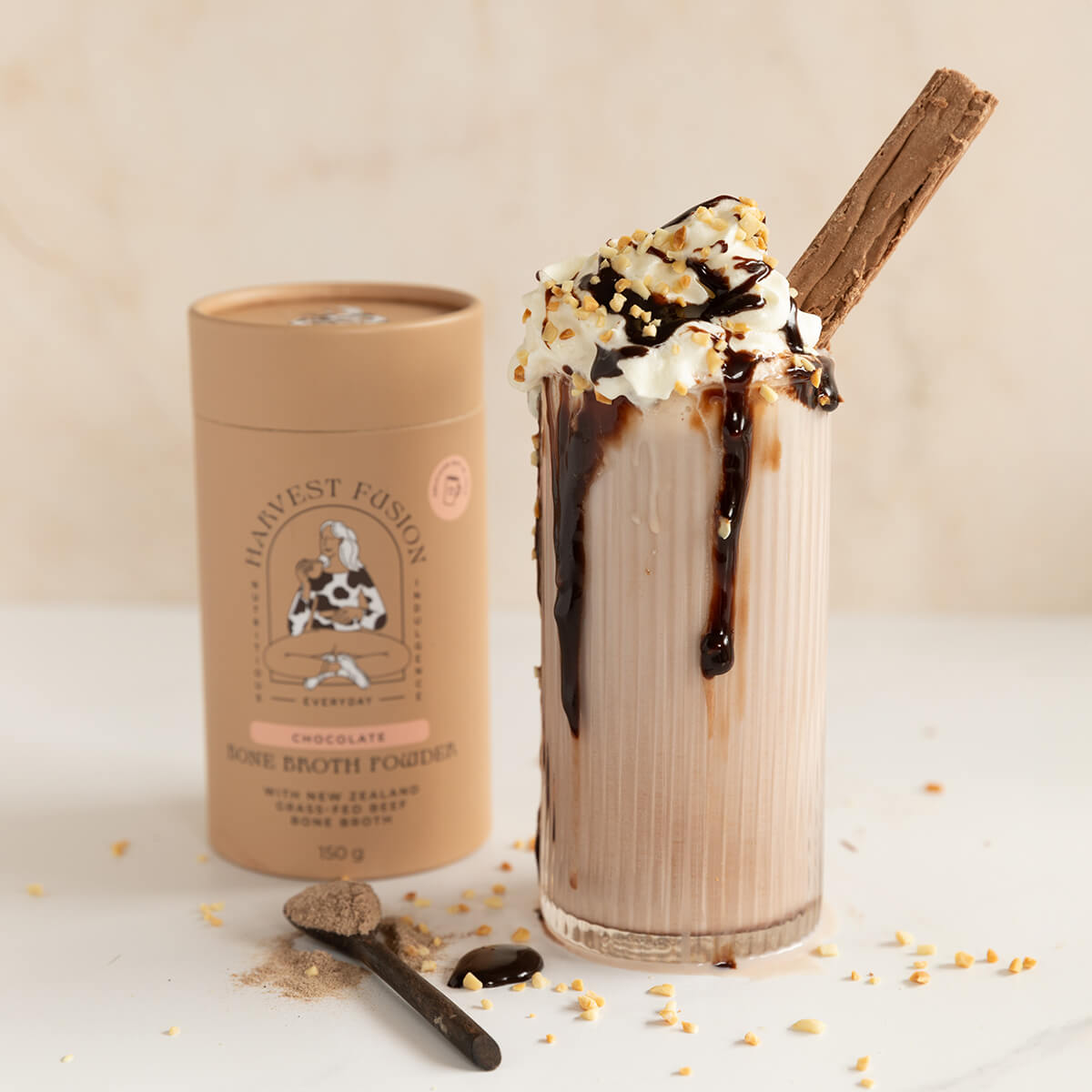 The Ultimate Bone Broth Hot Chocolate